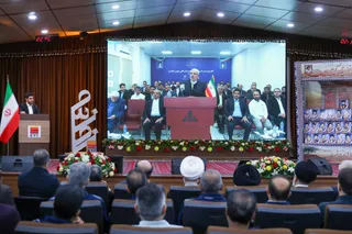 گزارش تصویری از افتتاح کارخانه فولاد زمزم 3