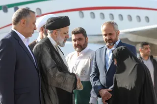ورود رئیس جمهور به استان سمنان