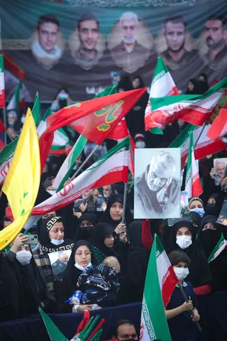 تصاویر مراسم سومین سالروز شهادت سردار سلیمانی