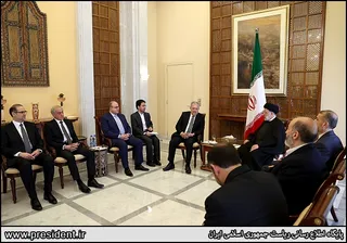 تصاویر دیدار نخست وزیر سوریه با رئیس جمهور