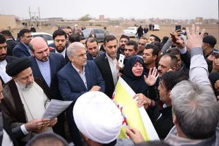 تصاویر بازدید از محل احداث شهرک مسکونی امیرالمومنین (ع) پاکدشت