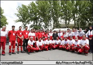 تصاویر مراسم گرامیداشت روز جهانی هلال احمر