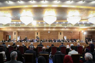تصاویر نشست با پیروان ادیان توحیدی