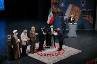 تصاویر آیین تجلیل از برگزیدگان « کتاب سال »