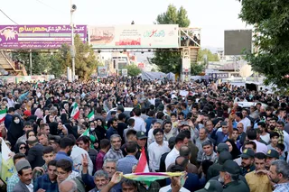 تصاویر استقبال مردمی اهالی یاسوج