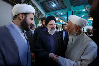 نشست با جمعی از علما و روحانیون