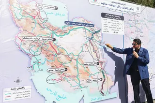 تصاویر آغاز عملیات زیرسازی خط‌آهن نهبندان، بیرجند، قاین، یونسی