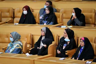 تصاویر سخنرانی دکتر رئیسی در مراسم روز ملی صادرات