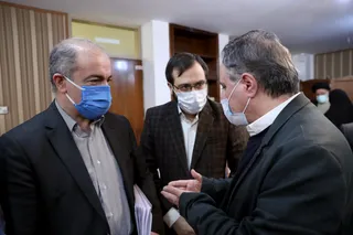تصاویر دیدار با نمایندگان خانواده های بیماران اس.ام.ای