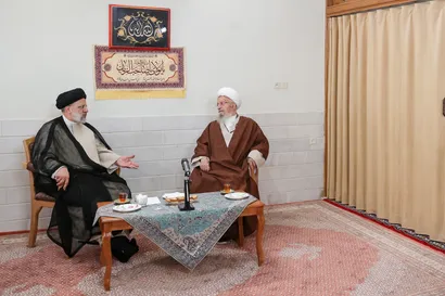 دیدار با آیت الله العظمی مکارم شیرازی