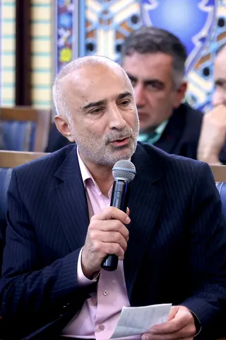 نشست رمضانی با جمعی از خیرین