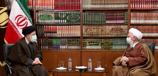 تصاویر دیدار با آیت الله العظمی جوادی آملی