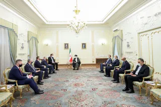 تصاویر دیدار وزیر خارجه لهستان با رئیس جمهور