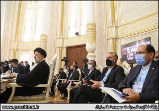 سخنرانی آیت الله رئیسی در اجلاس سران سازمان همکاری شانگهای