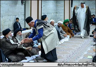 تصاویر نشست با جمعی از علما و سران طوایف خوزستان