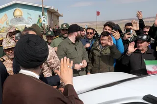 تصاویر حضور در یادمان شهید محمد بروجردی
