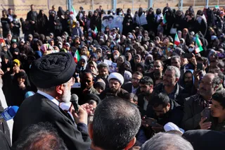 تصاویر حضور در جمع اهالی روستای مرزی لانو