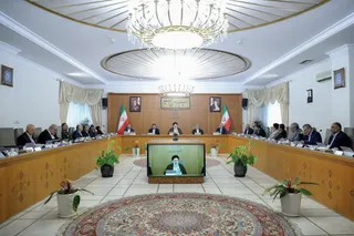 جلسه هیئت دولت
