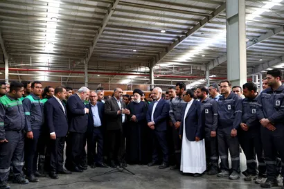افتتاح فاز یک مجتمع کشت و صنعت گروه صنعتی پاک چوب