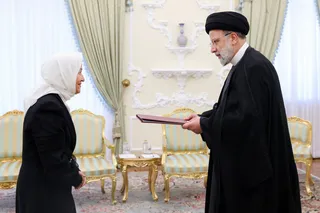 تصاویر تسلیم استوارنامه سفرای کشورهای آنگولا، کلمبیا، اکوادور، کامبوج و پرو