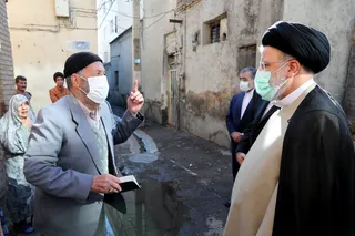 تصاویر بازدید سرزده رئیس جمهور از محله شهید هرندی تهران