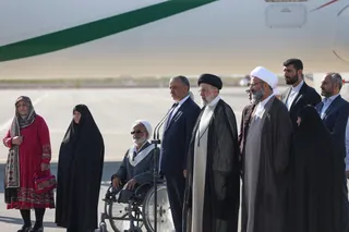 ورود رئیس جمهور به استان سمنان
