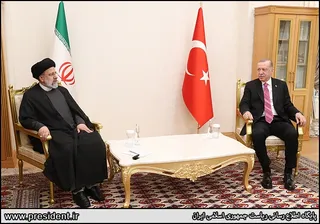 تصاویر دیدار رئیس جمهور ترکیه با دکتر رئیسی