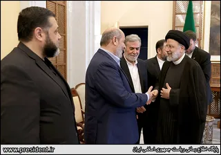 تصاویر نشست با فرماندهان گروه های مقاومت فلسطینی