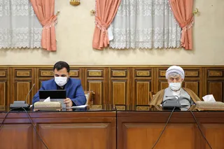 حضور حجت‌الاسلام والمسلمین رئیسی در شورای عالی قضائی