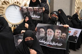 مراسم تشییع پیکر رئیس جمهور شهید و همراهان در تبریز