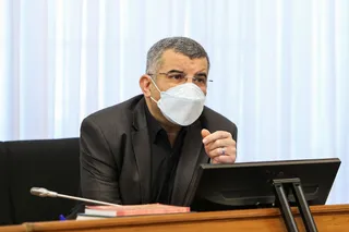 دیدار حجت‌الاسلام والمسلمین رئیسی با وزیر و جمعی از مسئولان بهداشت و درمان کشور