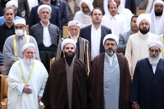 تصاویر نشست علما و نخبگان اهل سنت سراسر کشور با رئیس جمهور