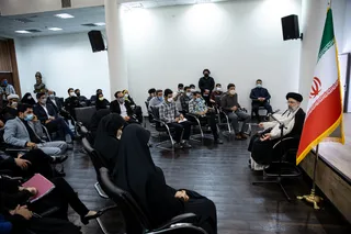 دیدار جمعی از جوانان، نخبگان و فعالین دانشجویی با رئیسی