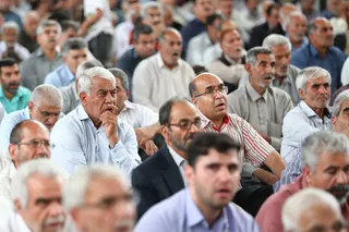تصاویر حضور در نماز جمعه رفسنجان