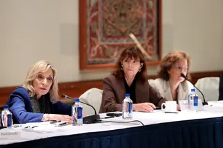 تصاویر نشست با مدیران ارشد رسانه های آمریکایی