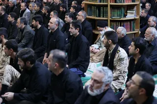 تصاویر برگزاری مراسم سوگواری شهادت امام حسین (ع) در نهاد ریاست جمهوری