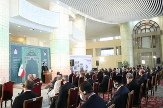 تصاویر مراسم سالگرد پیروزی انقلاب اسلامی با حضور سفرای خارجی مقیم ایران