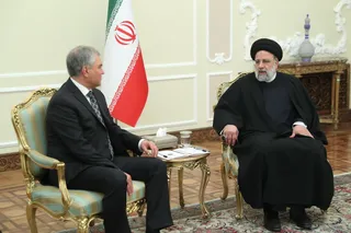 تصاویر دیدار رئیس دومای دولتی روسیه با رئیس جمهور