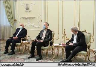 تصاویر دیدار وزیر امور خارجه کویت با آیت الله رئیسی