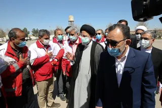 تصاویر بازدید از پایگاه پشتیبانی هلال احمر استان خراسان رضوی