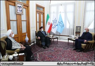 تصاویر جلسه سران قوا