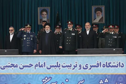 مراسم دانش‌آموختگی دانشجویان دانشگاه علوم انتظامی