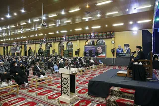 باید نام، یاد و هدف حسین (ع) در همه جوامع بشری طنین‌افکن شود/ هیچکس نمی‌تواند مکتب شهید سلیمانی را از بین ببرد همانطور که مکتب اباعبدالله الحسین (ع) تا امروز از بین نرفته است