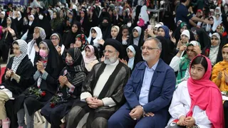 تصاویر جشن میلاد حضرت معصومه (س) و روز دختر