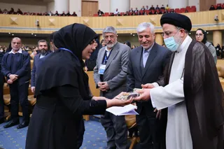 تصاویر آیین تجلیل از بانوان مدال آور ورزش ایران اسلامی