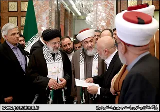تصاویر نشست با جمعی از اندیشمندان فلسطینی