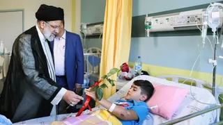 تصاویر افتتاح بیمارستان فوق‌تخصصی کودکان حکیم