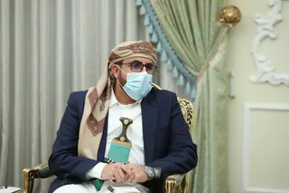 تصاویر دیدار محمد عبدالسلام فرستاده ویژه دولت نجات ملی یمن با رئیس جمهور