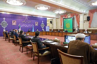 حضور حجت‌الاسلام والمسلمین رئیسی در شورای عالی قضائی