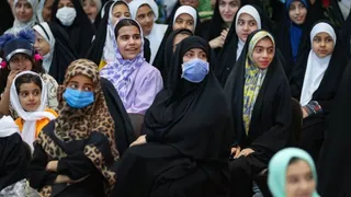 تصاویر جشن میلاد حضرت معصومه (س) و روز دختر